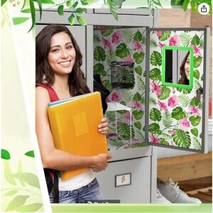 Tropical Locker Accessories Kit Decoration and Organizer Kit Magnetic Wallpaper